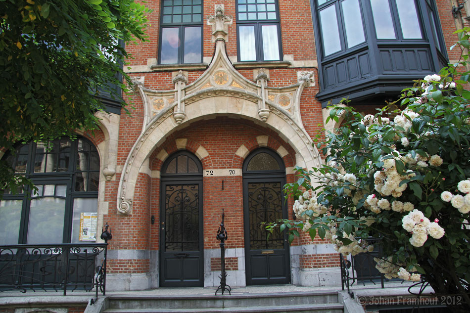 Art Nouveau en Art Déco in de buurt van de De Cogels-Osylei, Antwerpen