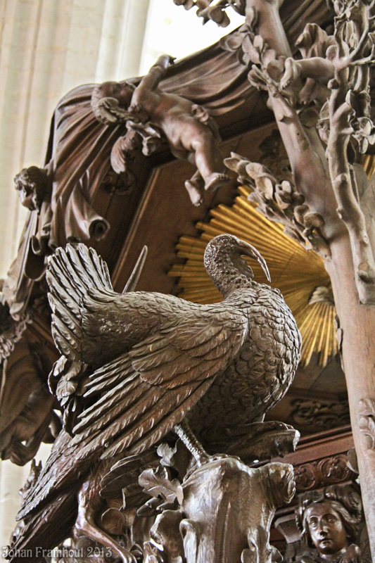 Antwerpen, interieur van de Onze-Lieve-Vrouwekathedraal