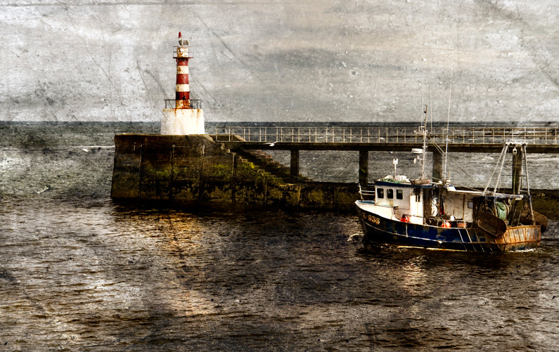 Graeme Pattison, Northumberland Harbour (photo manipulation)