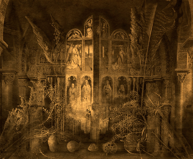 Yaroslav Gerzhedovich, Photoshop experiments with Jan van Eyck