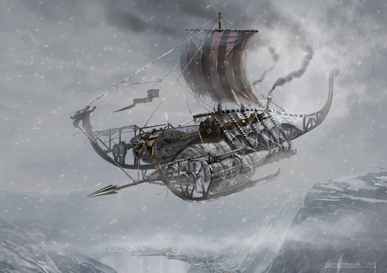 Eddie Bennun, Nordic Pirate ship
