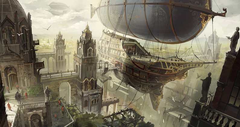 Min Nguen, Airships are fun