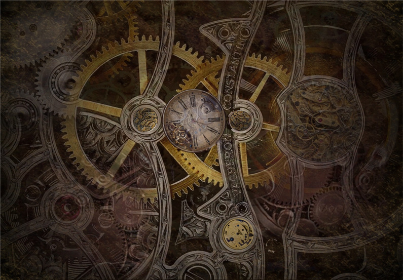 Cole Greyis, steampunk wallpaper v1