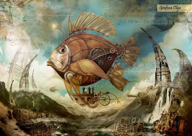 Olga Grafova, Fish Airship