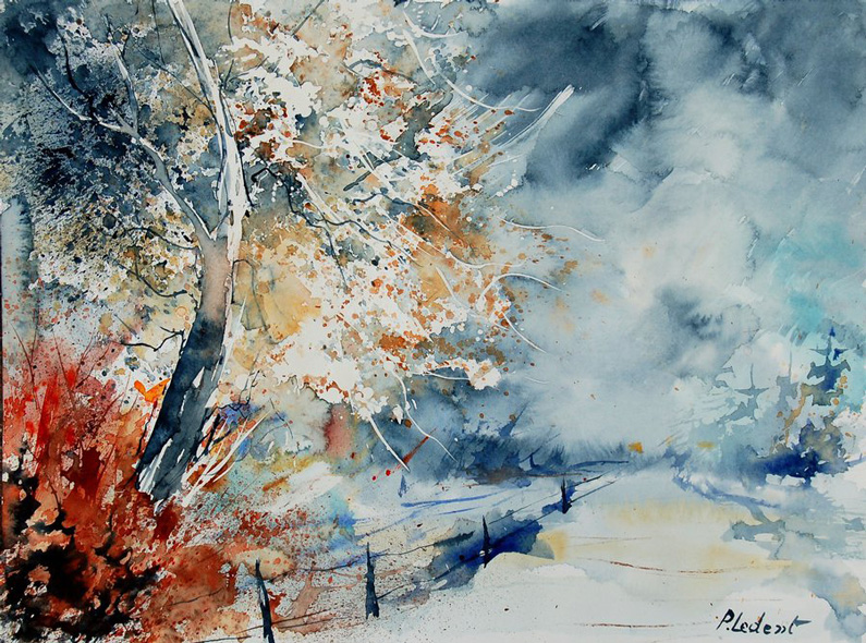 Pol Ledent, Watercolor 2407063