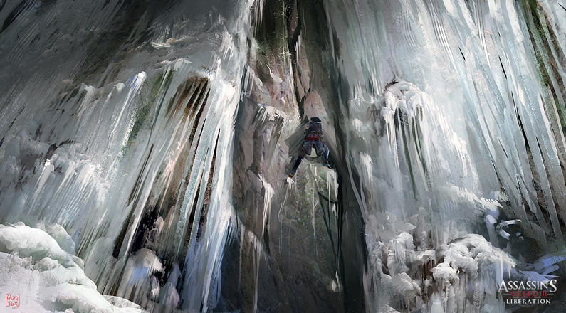 Nacho Yagüe, Liberation frozen Waterfall