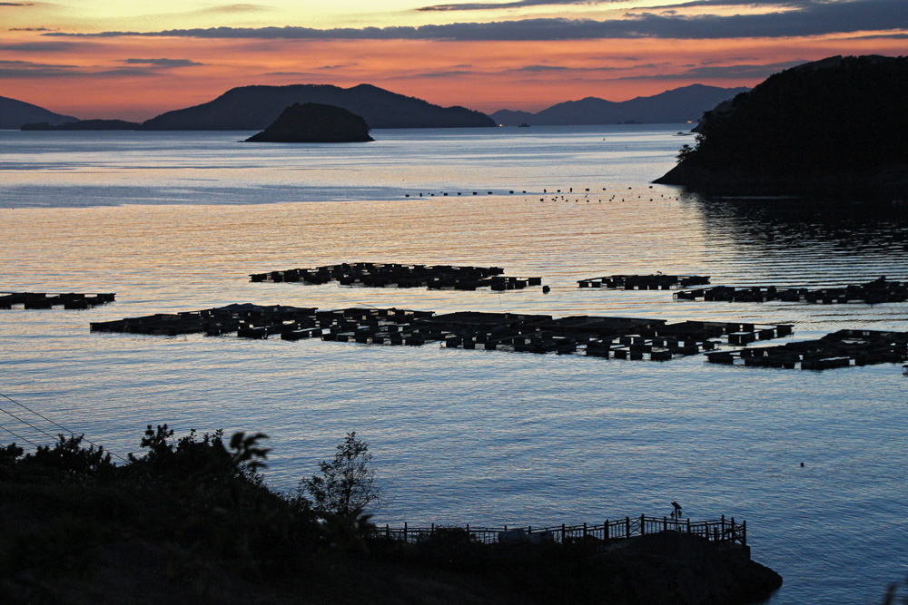 Korean south coast, Samdeok (Tongyeong)