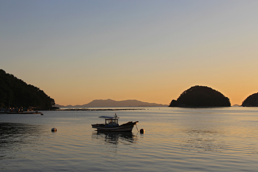 Korean south coast, Samdeok (Tongyeong)