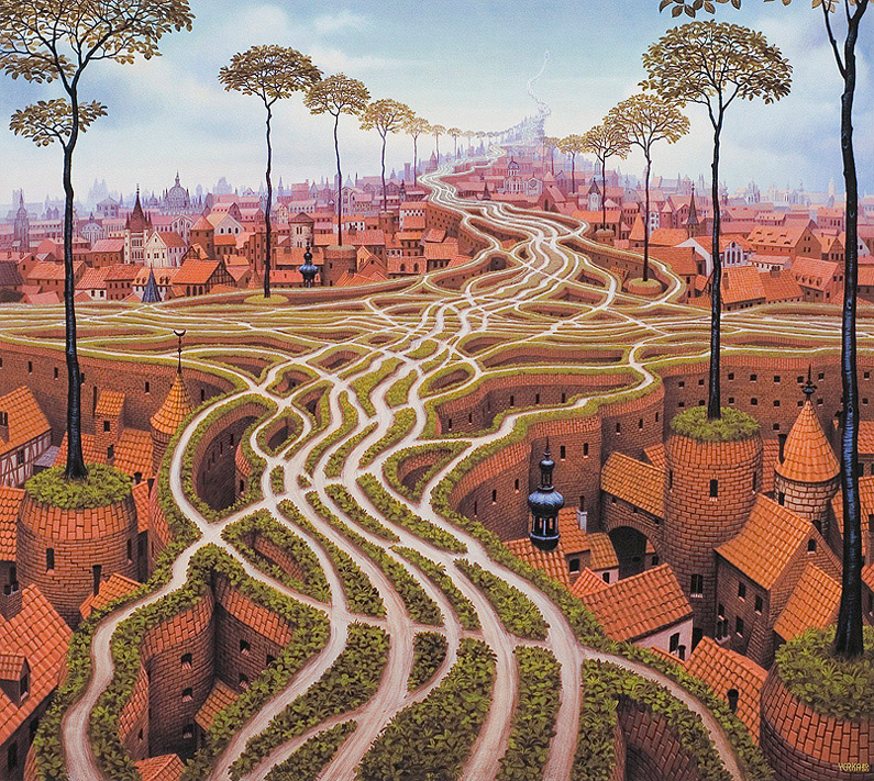 Jacek Yerka, Erosion