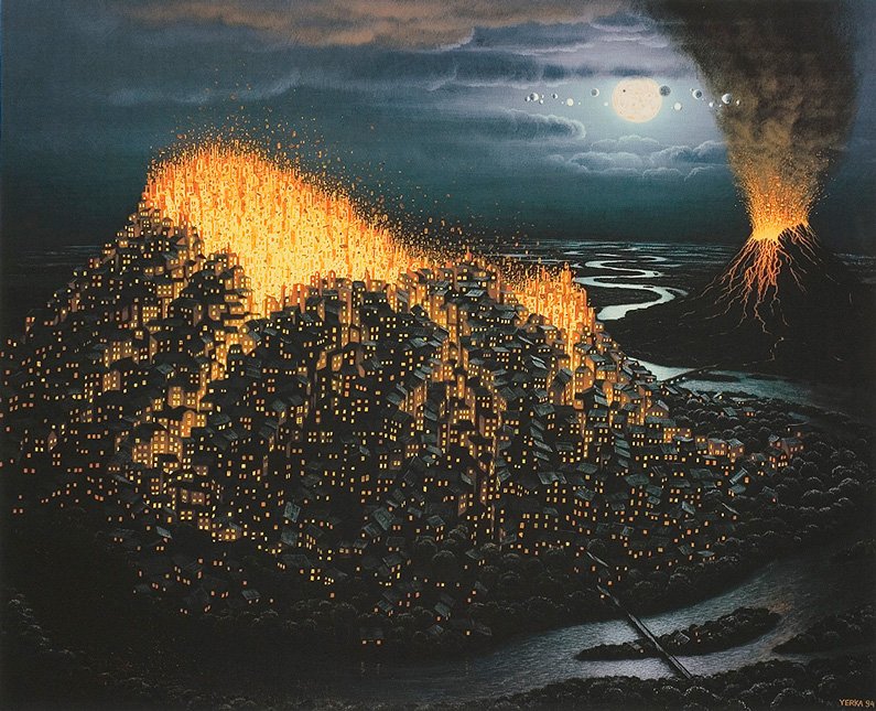 Jacek Yerka, Eruption