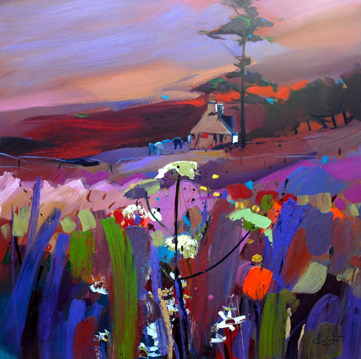 Pam Carter, Crofter's Line (oil)