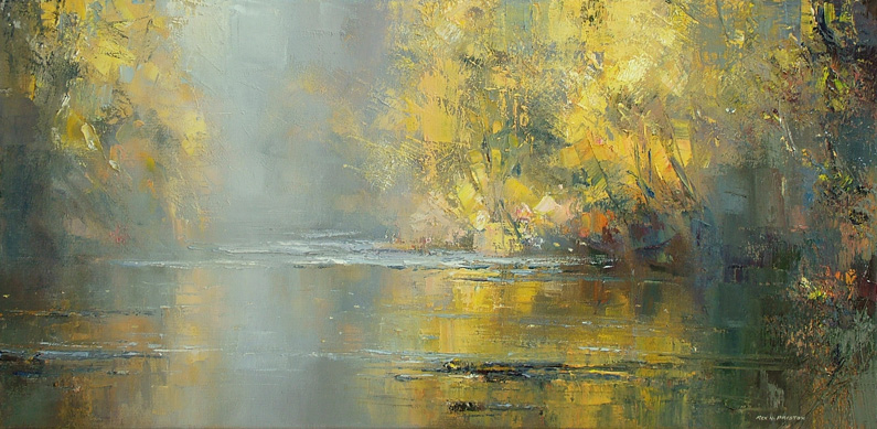 Rex Preston, Sunny Autumn Day, Dovedale, Derbyshire 