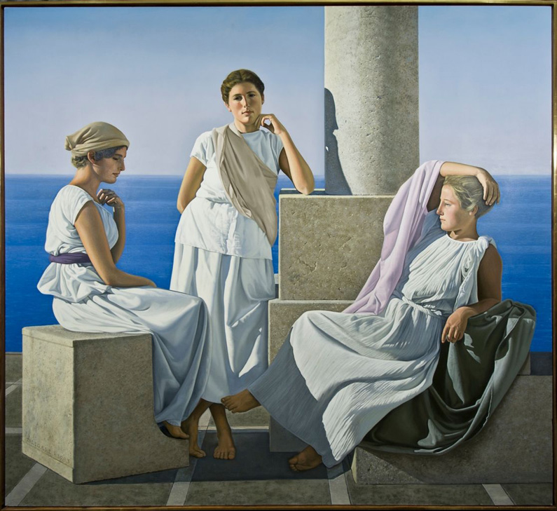 David Ligare, Three Grecian Women