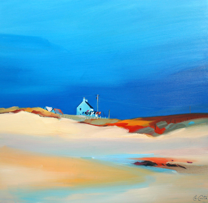 Pam Carter, Gable by the Sea (oil)