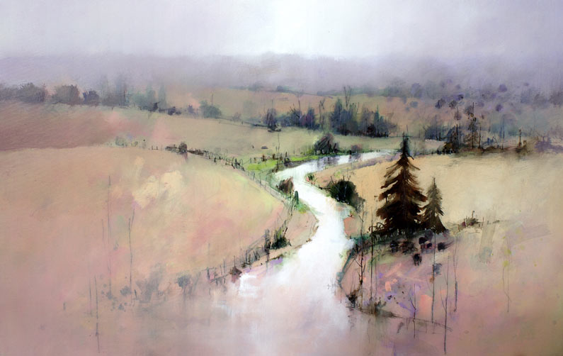 John Lovett, River Landscape