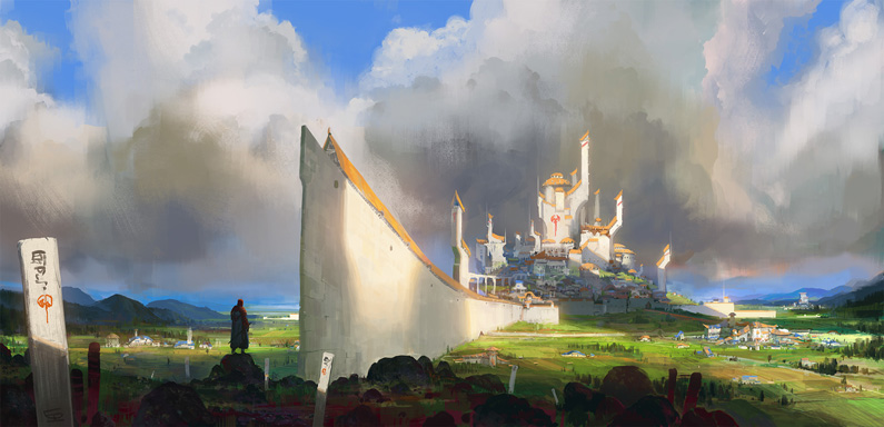 Luc de Haan, The Castle