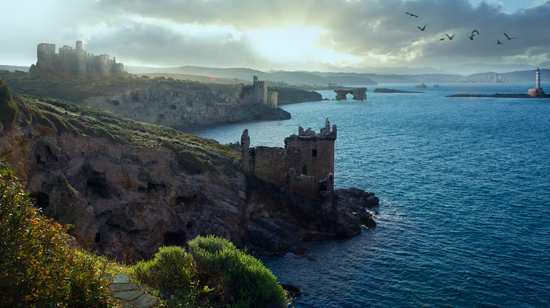 Pantelis Politakos, Seascapes Castles