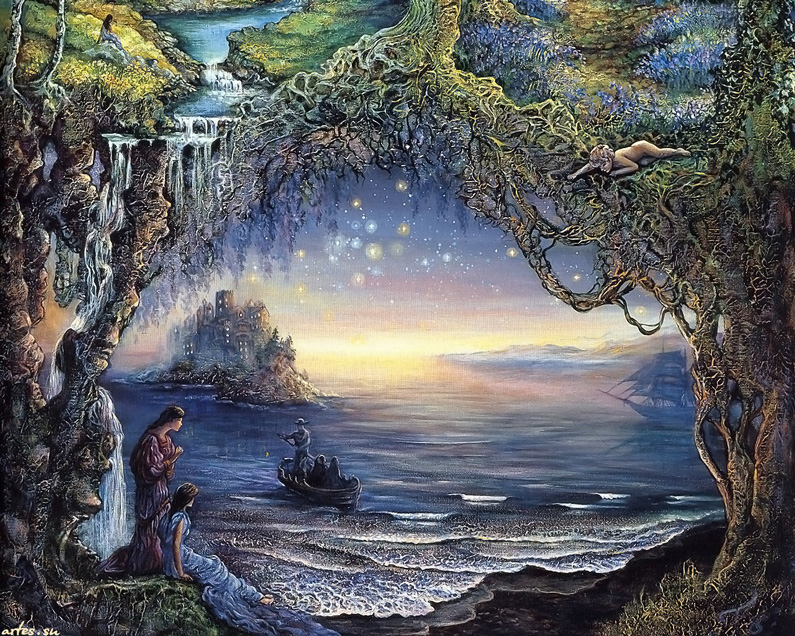 Josephine Wall, Three Wishes