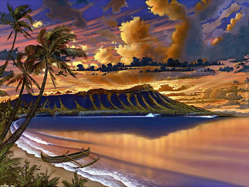 Steven Power, Sea, tropical Paradise