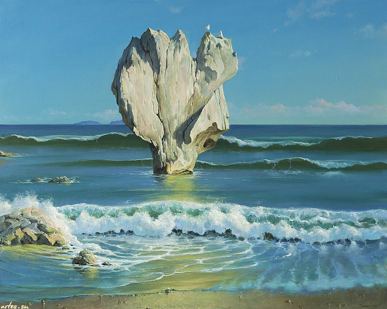 George Dmitriev, Rock near the Shore