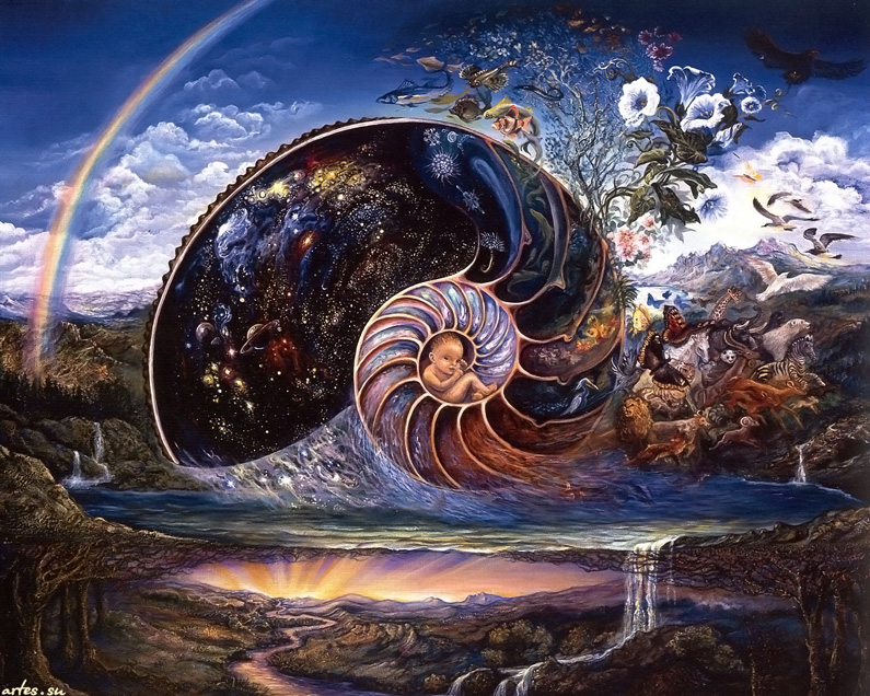 Josephine Wall, The Spiral of Life 