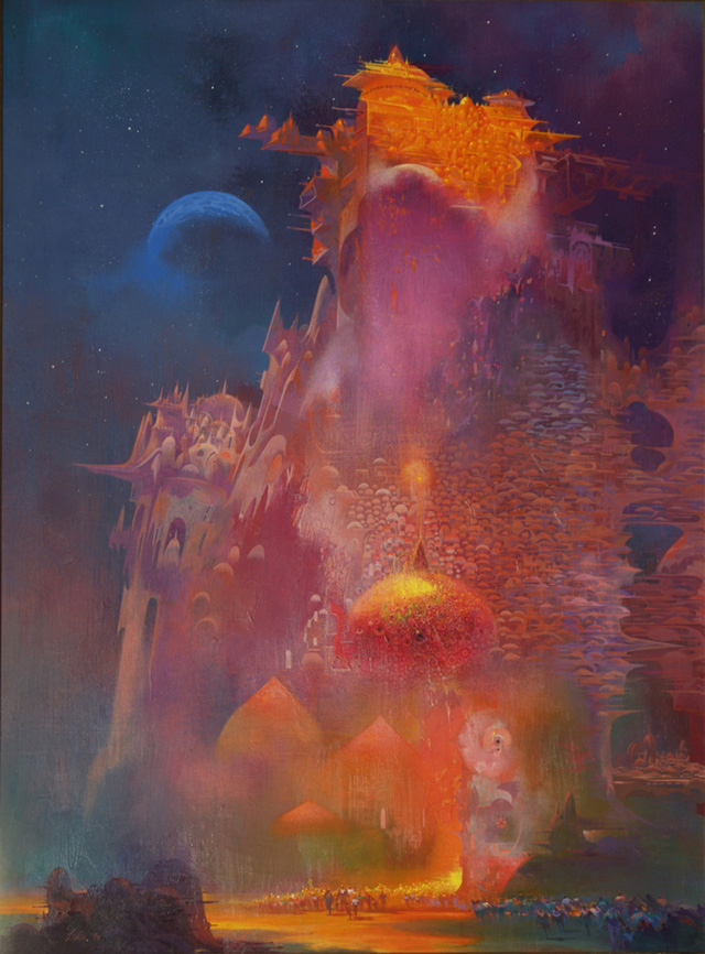 Paul Lehr, Parapet in golden Light 