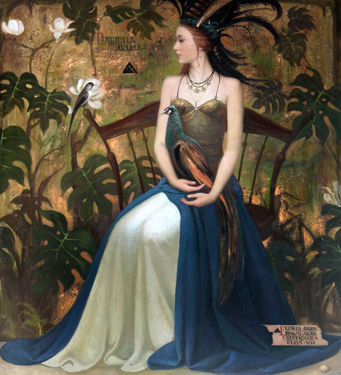 Igor Samsonov, Lady with Peacock