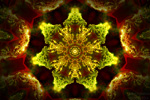to Autumn colors mandala