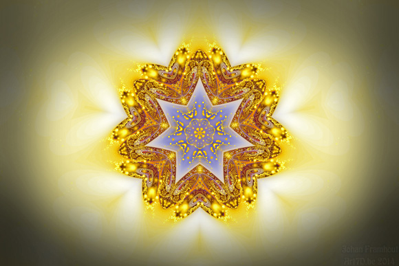 Fading Star mandala