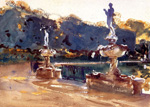 to John Singer Sargent, Boboli Gardens, 1907