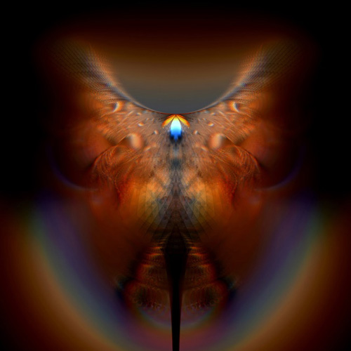 Uit de rubriek "Tussen abstract en surrealisme: fractalconstructies"