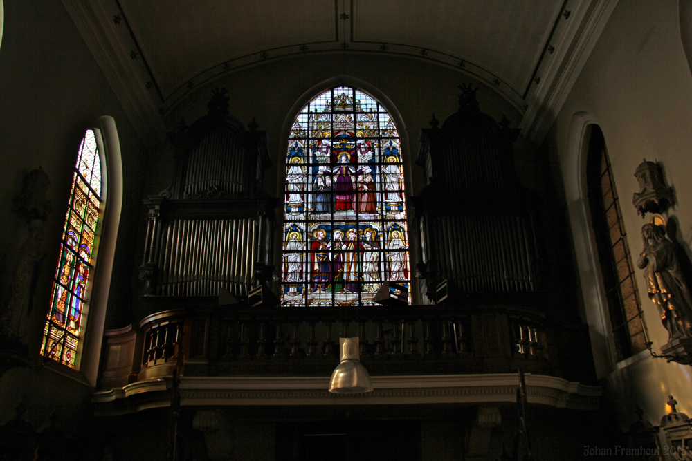 Interieur begijnhofkerk Sint-Catharina