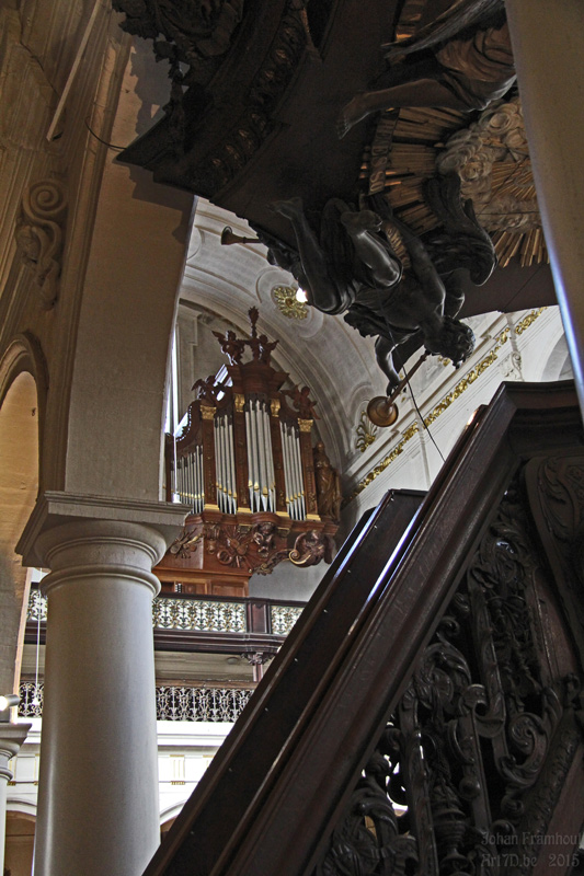 Antwerpen, interieur Carolus Borromeuskerk