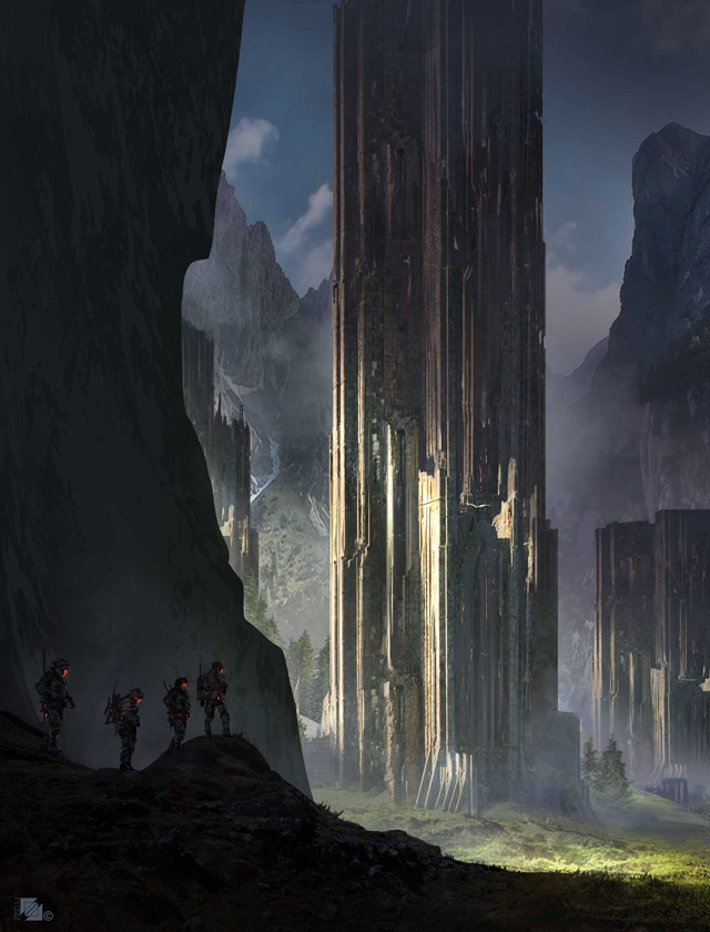 Florent Llamas, Ruins Towers