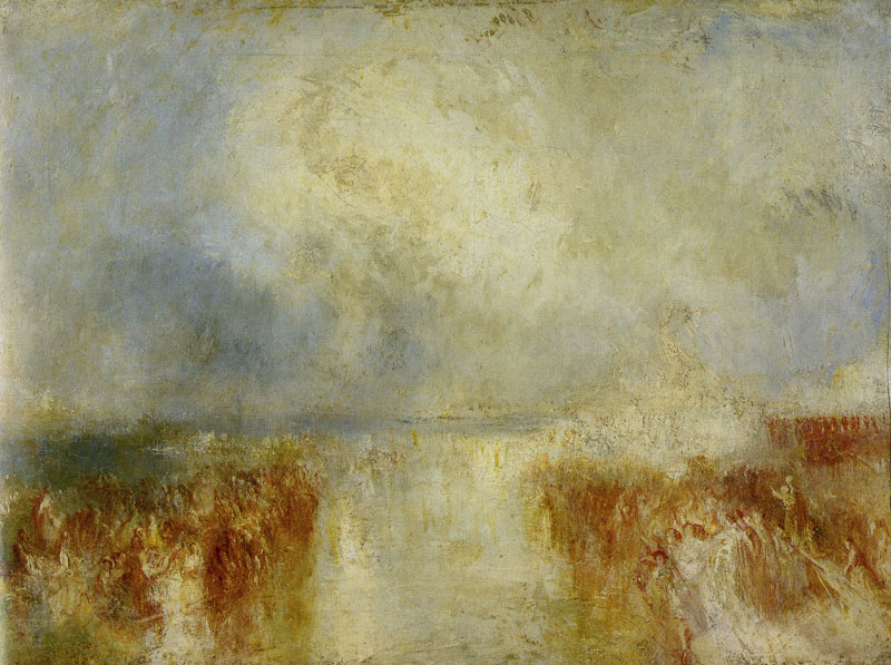 turner-feestelijke lagune