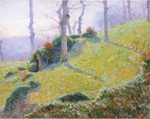 Gustave Loiseau, The green rocks, 1893, oil on canvas